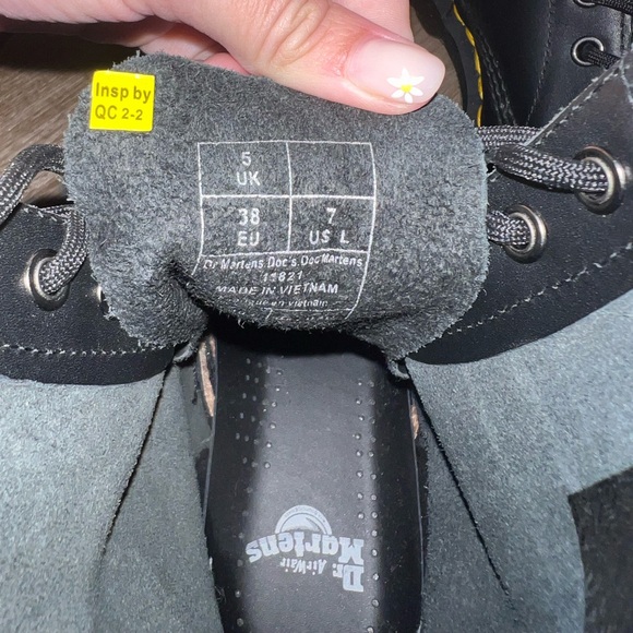 1460 WOMEN'S NAPPA LEATHER LACE UP BOOTS - Picture 5 of 5